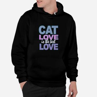 I Love Cats Ca For Cat Lover Cat Owner Hoodie - Seseable