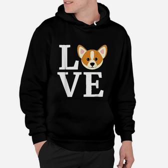 I Love My Corgi Gifts For Dog Lovers Owners Hoodie - Seseable