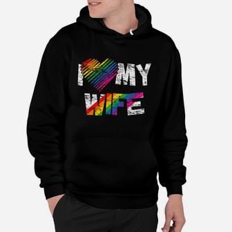 I Love My Wife Gay Rights Tshirt Lesbian Pride Marriage Hoodie - Seseable