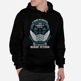 I Own It Forever The Title Marine Veteran Hoodie - Seseable