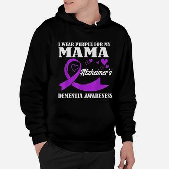 I Wear Purple For My Warrior Mama New Hoodie - Seseable