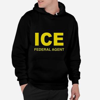 Ice Halloween Costume Federal Agent Police Immigration Hoodie - Seseable