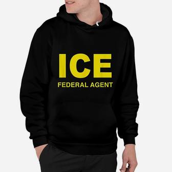 Ice Halloween Costume Federal Agent Police Immigration Hoodie - Seseable
