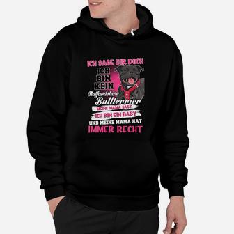 Ich Bin Kein Staffordshire Bullterrier Hoodie - Seseable