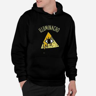 Illuminacho Funny All Seeing Eye Conspiracy Hoodie - Seseable