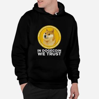In Dogecoin We Trust Hoodie - Seseable