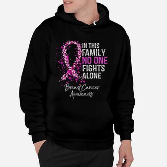 In This Family No One Fights Alone Awareness Hoodie - Seseable