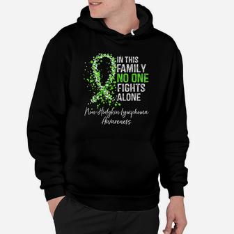 In This Family No One Fights Alone Lymphoma Hoodie - Seseable
