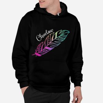 Indigenous Feather Native American Choctaw Tribe Hoodie - Seseable