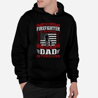 Is An Honor To Be A Firefighter Dad Jobs Gifts Hoodie - Seseable