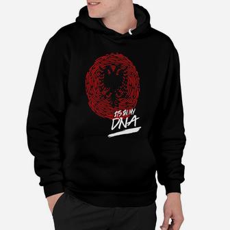 It Is In My Dna Albania Baby Proud Country Flag Hoodie - Seseable