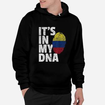 It Is In My Dna Colombian Colombia Flag National Pride Hoodie - Seseable