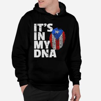 Its In My Dna Puerto Rico Rican Flag Hoodie - Seseable