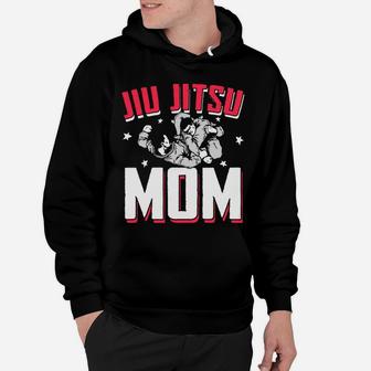 Jiu Jitsu Mom Mommy Jiu Jitsu Player Hoodie - Seseable