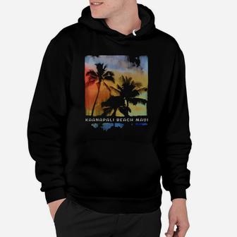 Kaanapali Maui Beach Hawaii Hoodie - Seseable