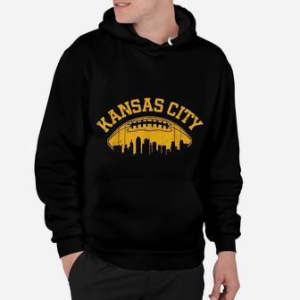 Kansas City Football Vintage Hoodie - Seseable