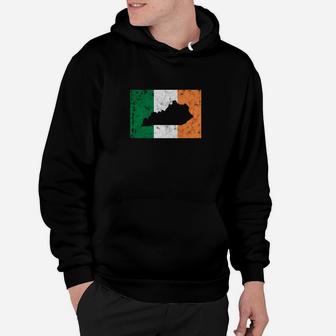 Kentucky Irish Flag - Funny St Patricks Day T Shirts Hoodie | Seseable UK