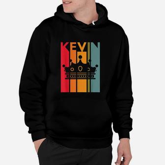 Kevin Gift Idea For Boys Men Retro First Name Vintage Kevin Hoodie - Seseable