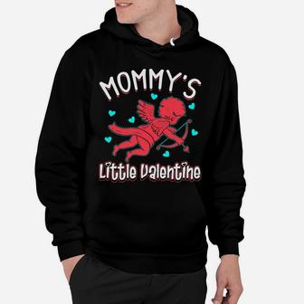 Kids Funny Valentines Day Boys Mommys Little Valentine Hoodie - Seseable