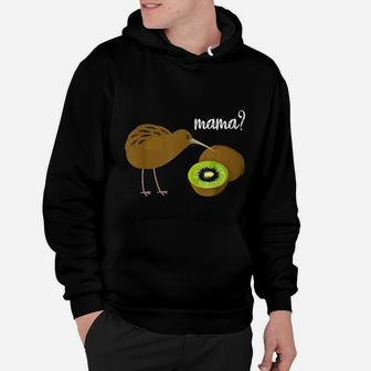 Kiwi Bird And Kiwi Mama Funny Animal Lover Gift Kiwi Lover Hoodie - Seseable