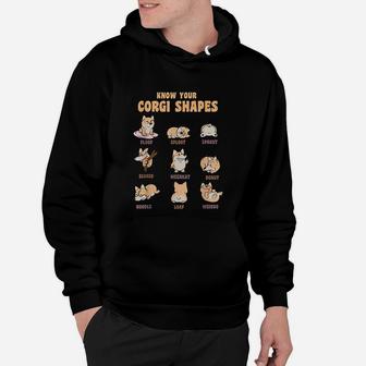 Know Your Corgi Shapes Cute Dog Owner Hoodie - Seseable