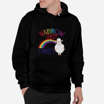Lgbtq Pride Rainbow Sheep Of Family Gay Allies Gift Hoodie - Seseable