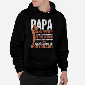 Liebevolles Papa Hoodie – Spielen, Ratschläge, Beschützen - Seseable