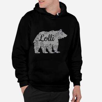 Lolli Bear For Grandmother Announcement Hoodie - Seseable