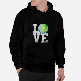 Love Earth Earth Day 50th Anniversary 2020 Climate Change Hoodie - Seseable