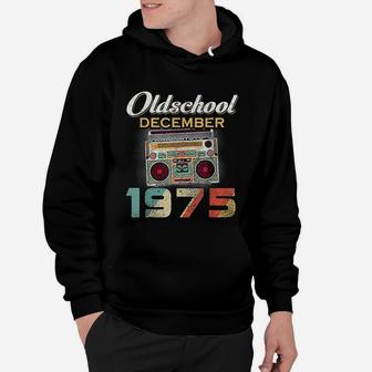Made In December 1975 Awesome Birthday Vintage Gifts Hoodie - Seseable