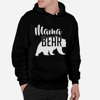 Mama Bear Mom Women Soft Hoodie - Seseable