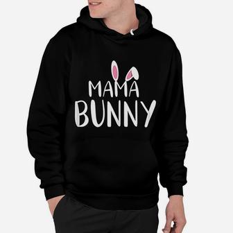Mama Bunny Easter Mom Matching Couple Hoodie - Seseable