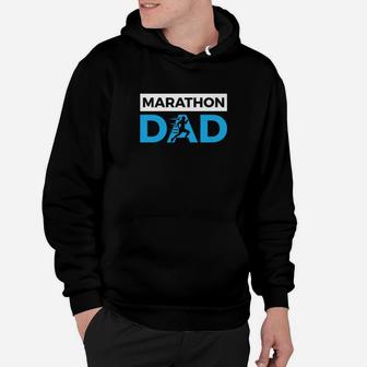 Marathon Dad Funny Sport Running Fathers Day Gift Hoodie - Seseable