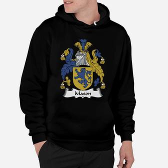 Mason Family Crest British Family Crests Hoodie - Seseable