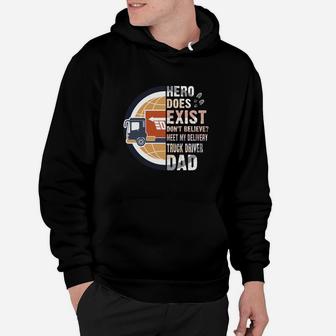 Meet My Delivery Truck Driver Dad Jobs Gifts Hoodie - Seseable