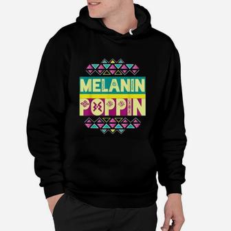 Melanin Poppin Vintage Gift Hoodie - Seseable
