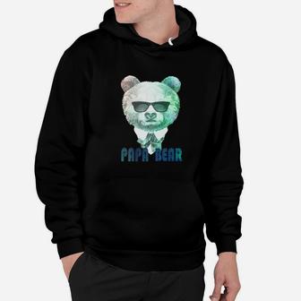 Mens Cool Papa Bear, best christmas gifts for dad Hoodie - Seseable