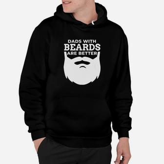 Mens Funny Beard Dad Gift For Bearded Dad Father Hoodie - Seseable