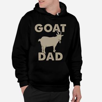 Mens Funny Goat Dad T-shirt Goat Apparel Hoodie - Seseable