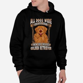 Mens Golden Retriever Face Dog Dad Themed Gifts Hoodie - Seseable