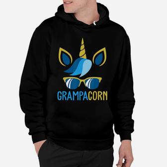 Mens Grampacorn Family Grampa Father's Day Unicorn T-shirt Hoodie | Seseable CA