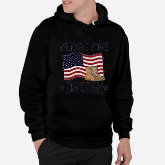 Military Daddy Welcome Home Baby Hoodie - Seseable