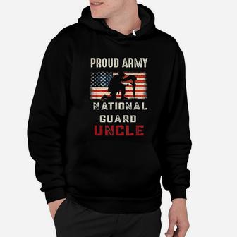 Military National Guard Usa Proud Army National Guard Uncle Hoodie - Seseable