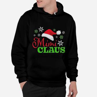 Mimi Claus With Christmas Santa Hat Hoodie - Seseable