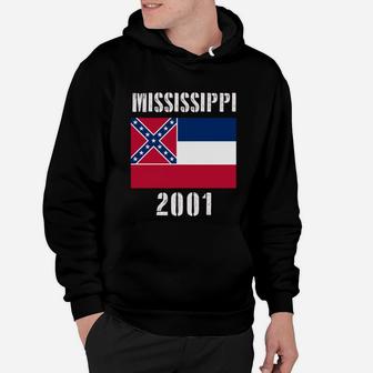 Mississippi State Flag Hoodie - Seseable