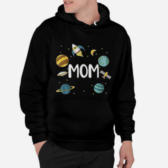 Mom Outer Space Hoodie - Seseable