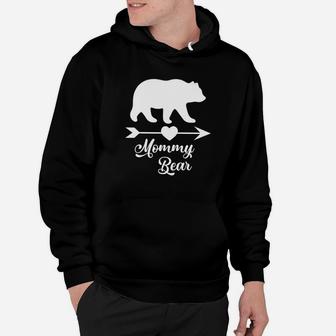Mommy Bear For Women Graphic Mother Mom Gift Apparel Hoodie - Seseable