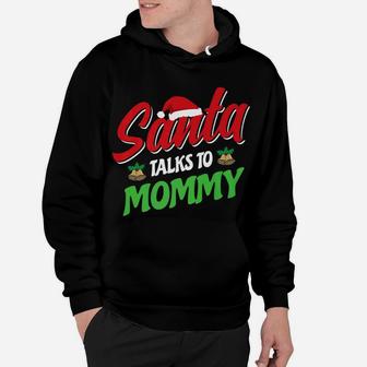 Mommy Christmas Mommy Christmas Gifts Hoodie - Seseable