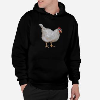 Mother Clucking Chicken In Disguise With Mustache Hoodie - Seseable