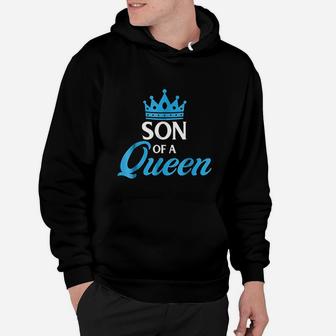 Mother Of A Prince Son Of A Queen Hoodie - Seseable
